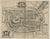 Antique Map of the City of Franeker attributed to Janssonius, 1657 For Sale