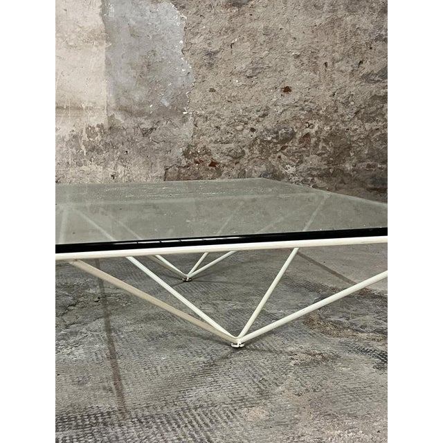 Metal Vintage Alanda Table by Paolo Piva for B&B Italia, 1980s For Sale - Image 7 of 9