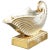 19th-Century Shell-Shaped White Porcelain Inkwell For Sale - Image 9 of 9