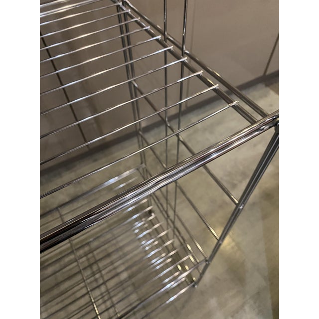 Vintage Chrome Modular Wall-Mounted Desk Unit, 1970s For Sale - Image 15 of 18