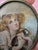 Antique Miniature Painting Set of Three Courtesans - Set of 3 For Sale In Boston - Image 6 of 12