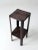 Brown Arts & Crafts End Table Plant Stand For Sale - Image 8 of 11