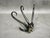 Black Bentwood Wall Hooks, Czechoslovakia, 1940s, Set of 2 For Sale - Image 8 of 11