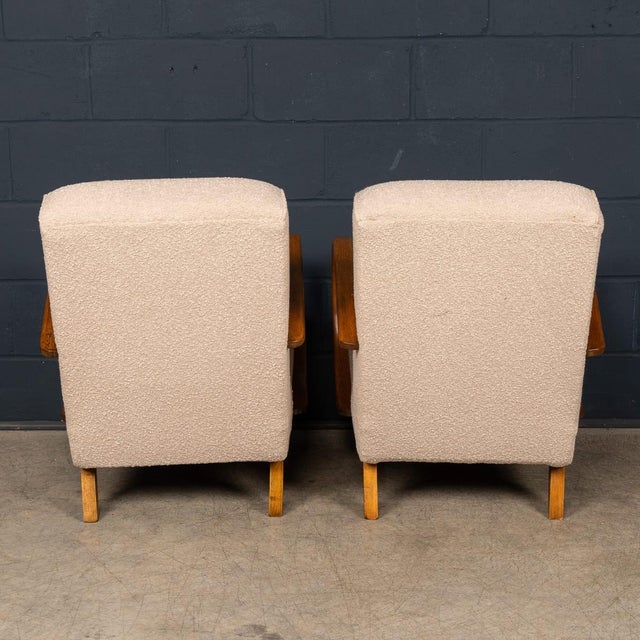 1930s Vintage Halabala Lounge Chairs, 1930, Set of 2 For Sale - Image 5 of 18