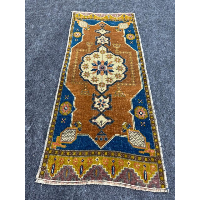 Turkish Yastik Rug 1'5" x 3' #23986 Explore a curated collection of hallway runners, wool rugs, and handmade masterpieces...