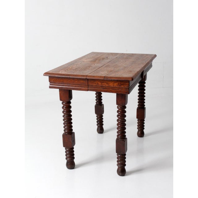 Antique Jacobean Revival Barley Twist Table For Sale - Image 11 of 16
