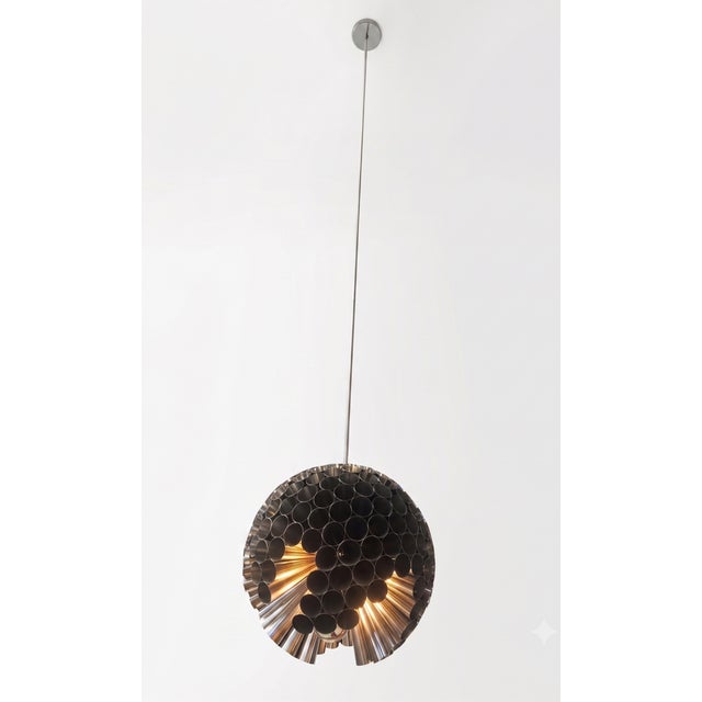 Planet Gong Suspension Lamp by Dario Nasuti For Sale - Image 11 of 12