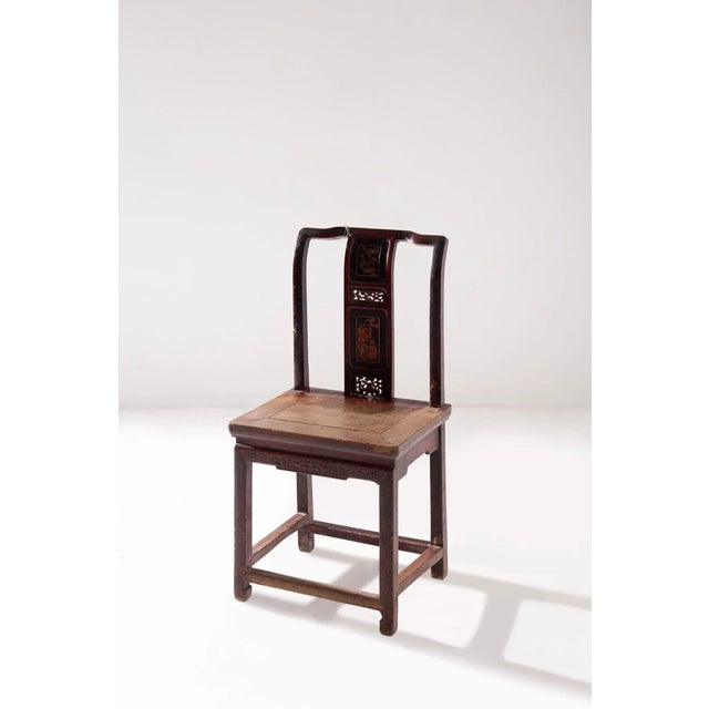 Ming Style Chinese Chair, 1890 For Sale - Image 10 of 10