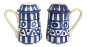 Vintage Dansk Arabesque Salt and Pepper Shakers, a Pair