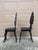 Pair of Italian Renaissance Revival Carved Walnut Hall Chairs For Sale - Image 13 of 14