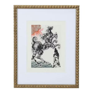 Salvador Dalí “Cerberus” Wood Engraving, Divine Comedy (1960–1964)