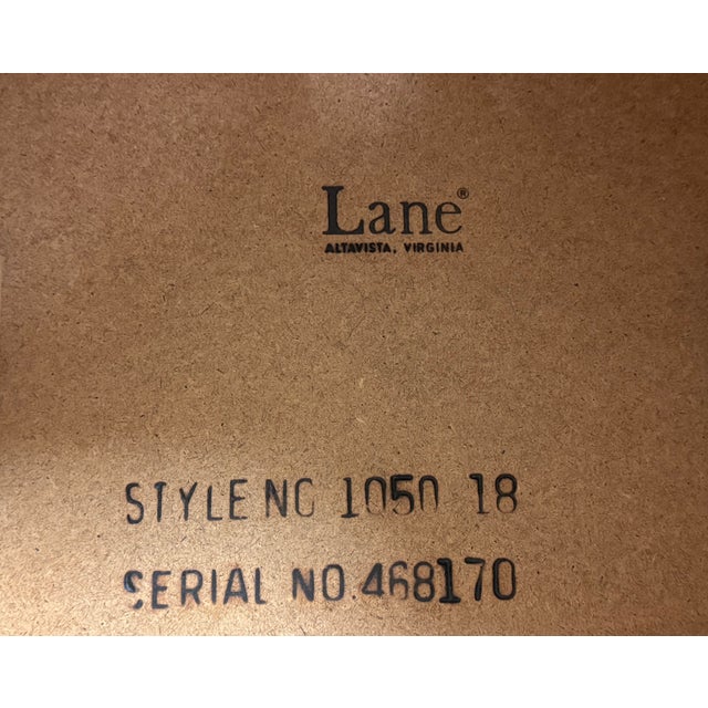 Wood Refinished Walnut Lane End Tables - A Pair For Sale - Image 7 of 7