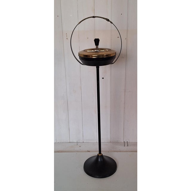 Vintage Roulette Ashtray in Stand, 1970s For Sale - Image 4 of 5