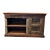 Artisan Carved Reclaimed Wood Sideboard For Sale