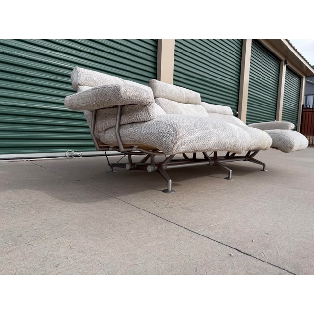 B&B Italia 1990s B&b Italia "Harry" Three-Seat Sofa by Antonio Citterio — Certified Authentic For Sale - Image 4 of 9