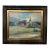 20th Century Dutch Village Oil on Canvas For Sale