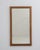1900-1909 France Weathered Honey Oak Oak Wall Mirror For Sale In Greensboro - Image 6 of 8