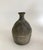 Contemporary Rustic Handcrafted Gray Pottery Vase For Sale - Image 3 of 5