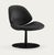 Salto and sigsgaard council family lounge chair legs: black, duo upholstery: front: prestige black + back: re-wool 198 for...
