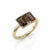 Smoky Topaz 925 Silver Handmade Ring - Double Pear Cut Statement Ring Us 7 For Sale - Image 4 of 5