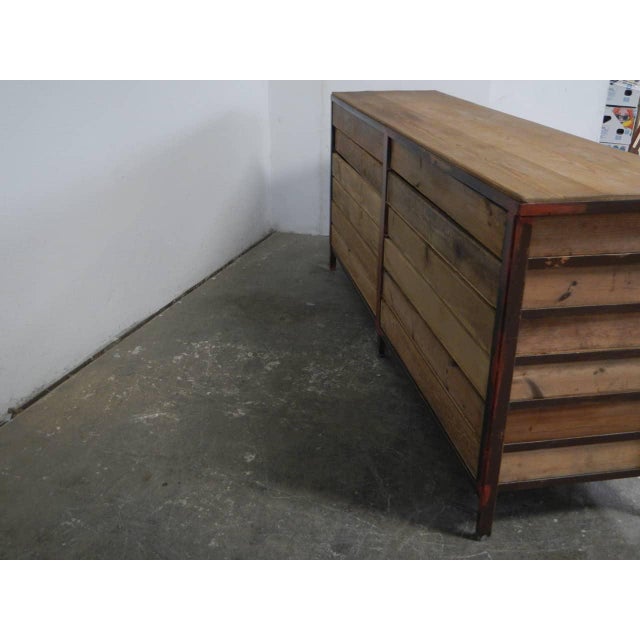 Industrial Chest of Drawers, 1960s For Sale - Image 11 of 12