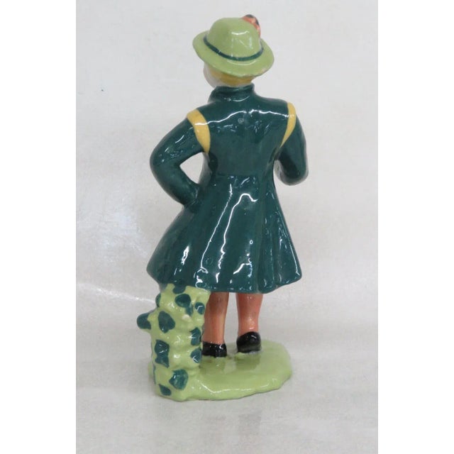 Ceramic Arts Studio Madison Wi Green Swedish Man Figurine For Sale - Image 12 of 12