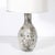 Mid-Century Gray Glazed Ceramic Table Lamp With Floral Motifs by Paul Quéré For Sale In New York - Image 6 of 14