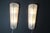Large White Glass Sconces in the style of Petitot, 1990s, Set of 2 For Sale - Image 10 of 14