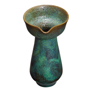 Otto and Gertrud Natzler Rare Pitcher Form With Cupped Top, 1960 C.
