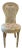 Late 20th Century Louis XVI Accent Chair For Sale