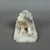 Early 20th Century Lion Paperweight in White Marble For Sale - Image 3 of 11