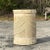 Late 20th Century Vintage Washed Pencil Reed & Tessellated Stone Pedestal For Sale - Image 4 of 5
