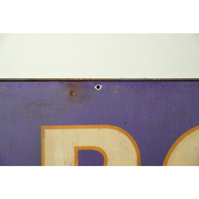 Newly Made Marty Supreme Reclaimed Dry Goods & Hosiery Aluminum Movie Prop Sign For Sale - Image 4 of 8