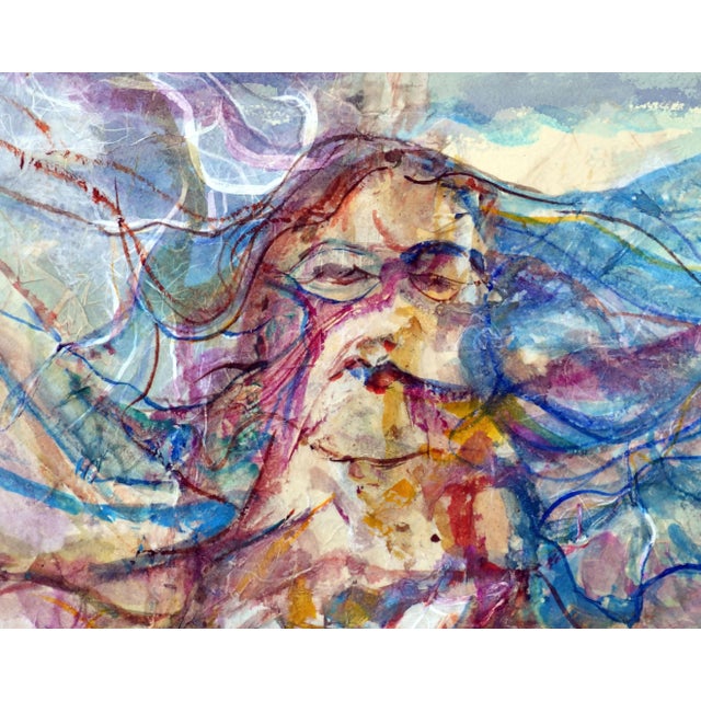 Nature Woman Nude Figurative by Virginia J Hughins For Sale - Image 4 of 6
