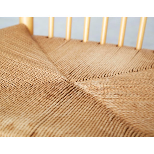 Vintage J16 Rocking Chair by Hans J. Wegner for FDB Møbler, 1960s For Sale - Image 16 of 17