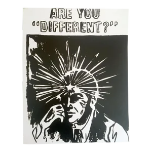 Andy Warhol Foundation Vintage 1993 Pop Art Lithograph Print " Are You Different ? " 1985