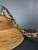Mid-Century Italian Pencil Reed Rattan Bamboo and Brass Pendant Lamp, 1970s For Sale - Image 13 of 17