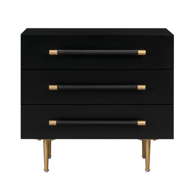 Simple yet brimming with understated elegance, the Trident nightstand offers modern appeal and stylish functionality....