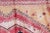 Vintage Moroccan Berber Rug in Saffron, Coral and Black, 71 X 145 In, 1960s For Sale - Image 10 of 12