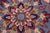 1960s 9'11" X 13'10" Hand-Knotted Wool Area Rug - Traditional Medallion For Sale - Image 4 of 8