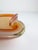 Peach-Orange Sommerso Murano Glass Shell Bowl or Ashtray by Flavio Poli for Seguso, Italy, 1970s For Sale - Image 9 of 18
