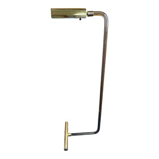 Vintage Crylicord Lucite Floor Lamp 1970's Styled After Peter Hamburger for Kovacs Lighting For Sale