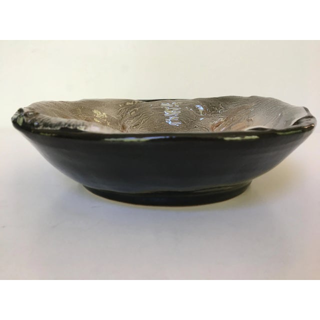 Safari Mid-Century Italian Hand Painted Pottery Elephant Bowl/Catchall For Sale - Image 6 of 12