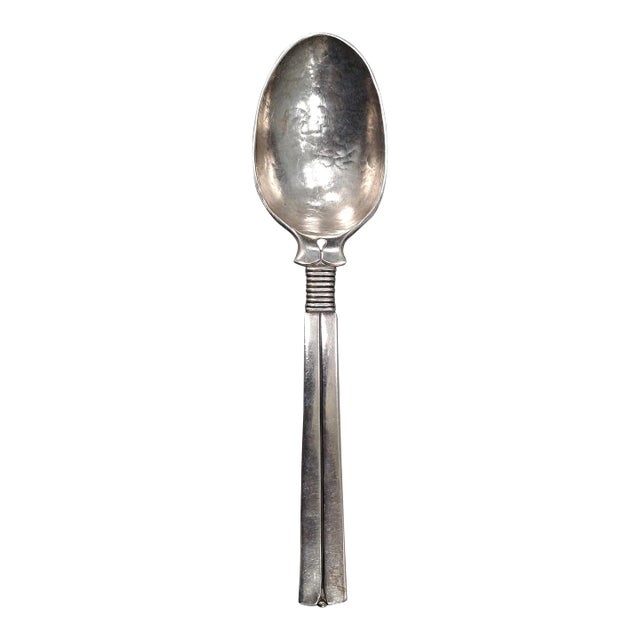 William Spratling Sterling Silver Mexican Serving Spoon For Sale