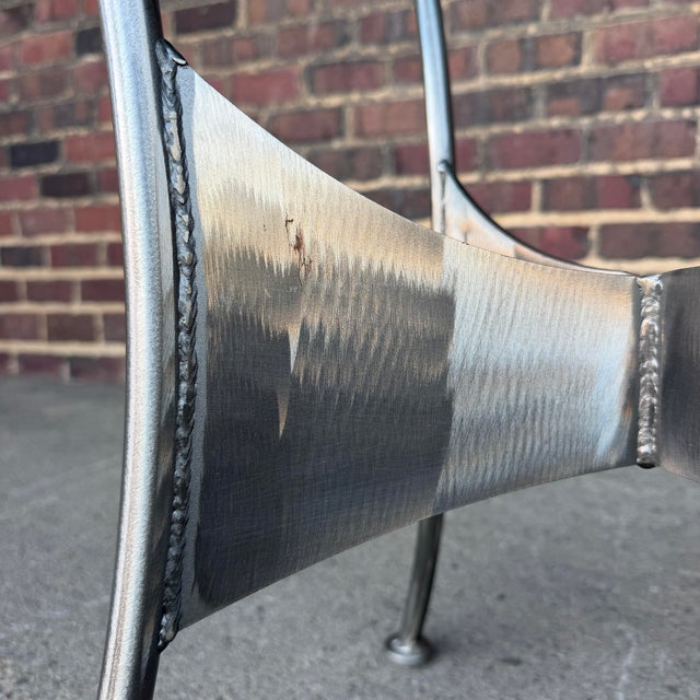 Iron Dining Set Shaver Howard Style Table and Chairs For Sale - Image 4 of 12