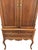 1980s French Provincial Cherry Wood Armoire by Lexington For Sale In Orlando - Image 6 of 12