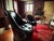 Late 20th Century Pair of Maitland Smith Leather Swivel Chairs For Sale - Image 5 of 10