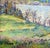 Mid 20th century impressionist landscape oil on masonite by Simon Michael (1905-2002), a noted Rockport, Texas artist,...