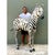 Plastic Vintage Life Size Baby Zebra For Sale - Image 7 of 15