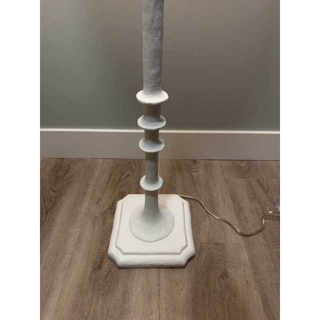 Made Goods Raziel Matte White Floor Lamp For Sale - Image 10 of 11